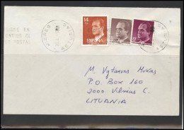 SPAIN Brief Postal History Envelope ES 031 Personalities King - Briefe U. Dokumente