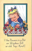I LIKE FLOWERS IN A POT By MOLLIE GREY - Humorous Cards