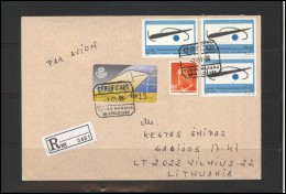 SPAIN Brief Postal History Envelope ES 036 ATM Automatic Stamps Personalities EUROPE CEPT - Covers & Documents