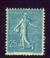 Semeuse Gomme Intacte Dentelure Du Bas Usée - Unused Stamps