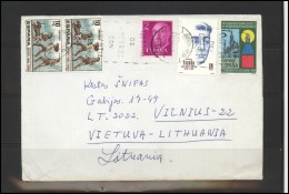 SPAIN Brief Postal History Envelope ES 044 Family Personalities - Cartas & Documentos