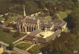 Aubel -- Vue Aérienne  -  Abbaye N.-D. Du Val-Dieu.     (2 Scans) - Aubel