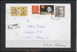 SPAIN Brief Postal History Envelope ES 054 ATM Automatic Stamps EXPO 92 Exhibition - Brieven En Documenten