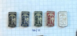 DIVING CLUB SAVA - Sremska Mitrovica (Serbia) Yugoslavia (river Club) Club Pour Les Activités Sous-marines / Lot 5 Pins - Duiken