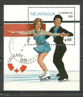 Nicaragua; 1988 Winter Olympic Games, Calgary (Figure Skating) - Winter 1988: Calgary