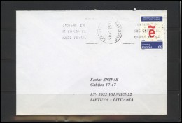 SPAIN Brief Postal History Envelope ES 069 European Union - Cartas & Documentos