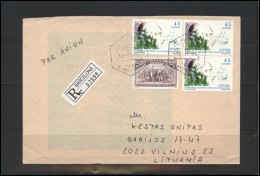 SPAIN Brief Postal History Envelope Air Mail ES 074 Personalities Columbus - Lettres & Documents