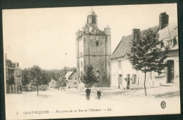 Vue Prise De La Rue De L'Hospice - Saint Riquier