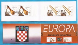 2014  EUROPA KROATIEN HRVATSKA CROAZIA FOLK INSTRUMENTS   USED   BOOKLET - 2014