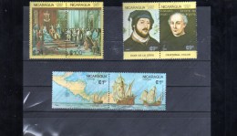 NICARAGUA Nº 1433 AL 1434 Y AE 1171 AL 1174 - Cristoforo Colombo