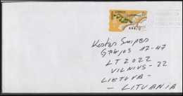 SPAIN Brief Postal History Envelope ES 083 ATM Automatic Stamps Music - Storia Postale