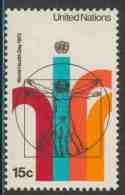 United Nations New York 1972 Mi 244 Sc 228 * MH- “The Proportions Of Man” Drawing By Leonardo Da Vinci -World Health Day - OMS