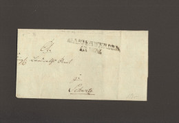 Preussen Vorphila-Brief(-Hülle) Mit Zweizeilenstempel Von Marienwerder An Landratsamt Schwetz - Préphilatélie