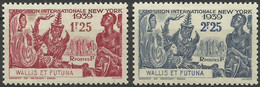 WALLIS And FUTUNA..1939..Michel # 80-81...MLH. - Unused Stamps
