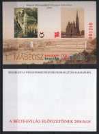 Hungary 2008. WIPA - MABEOSZ Stampday Commemorative Sheet Special Prrint On FDC - Commemorative Sheets