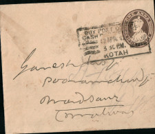 Ganzsache. India Postage. One Anna. 1936 - Enveloppes