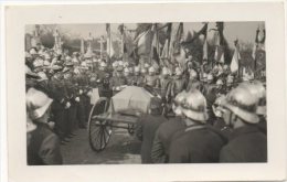 Mont-Saint-Martin   1937 Obsèques Cdt Guérin Pompiers - Mont Saint Martin