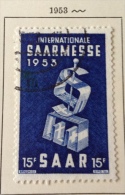 Saar - 1953 O/used Mi 341 - Oblitérés