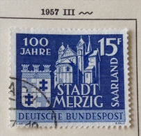 Saar - 1957 O/used Mi 401 - Gebraucht