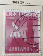 Saar - 1958 O/used Mi 435 - Gebruikt