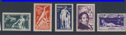 MONACO 1948  Y N°314/18 NEUF* MLH 1/4 DE COTE - Andere & Zonder Classificatie