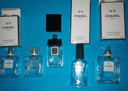 CHANEL : Lot De 5 Flacons Vides - Bottles (empty)