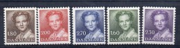 Serie   Nº 758/62  Dinamarca - Unused Stamps