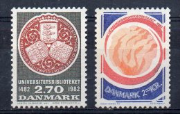 Serie   Nº 769/70  Dinamarca - Unused Stamps