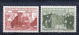 Serie   Nº 788/9  Dinamarca - Unused Stamps