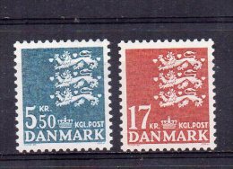 Serie   Nº 797/8  Dinamarca - Unused Stamps