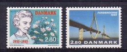 Serie   Nº 843/4  Dinamarca - Unused Stamps