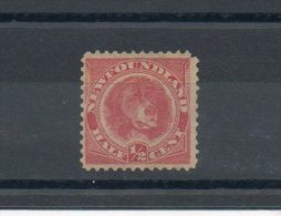 Terre Neuve. 1/2 Cents. Chien - 1857-1861