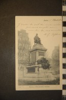 CP, 75, Paris Statue D'alexandre Dumas N°104 Edition BF Dos Simple Precurseur 1902 - Statues