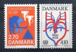 Serie    Nº 922/3  Dinamarca - Unused Stamps