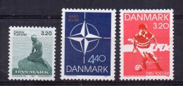 Serie    Nº 947/9  Dinamarca - Unused Stamps