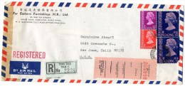 Hong Kong 1981 Cover Mailed To USA - Covers & Documents