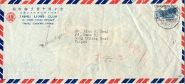 Taiwan Old Cover Mailed - Brieven En Documenten