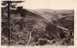 Le Thillot 88 Ballon D'Alsace La Vallée De La Savoureuse Vue Du Grand Hotel Carte Ecrite Le 22/1/1941 - Le Thillot