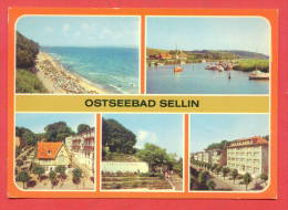 144235 /  Ostseebad Sellin Auf Rügen  -  WILHELM PIECK STRASSE -  DDR Germany Deutschland Allemagne Germania - Sellin