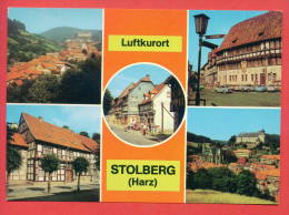 144246 /  LUFTKURORT STOLBERG / HARZ ( KR. SANGERHAUSEN ) -  RATHAUS  -  DDR Germany Deutschland Allemagne Germania - Stolberg (Harz)