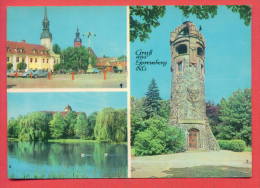 144280 /  GRUSS AUS SPREMBERG / NL. - SCHLOSS MARKTPLATZ -  DDR Germany Deutschland Allemagne Germania - Spremberg