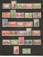 SITES ET PAYSAGES  1936 -  N°  101  à  126  Oblitéré - Used Stamps