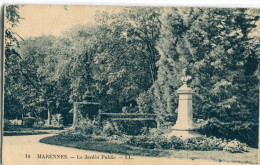 17 - Marennes : Le Jardin Public - Marennes