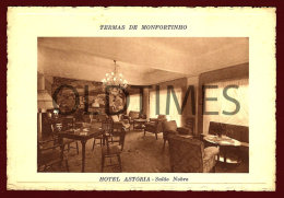 MONFORTINHO - TERMAS - HOTEL ASTORIA - SALAO NOBRE - 1940 PC - Castelo Branco