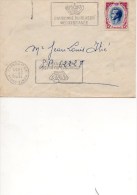 Monte Carlo Monaco Double Flamme Du 25/7/1955 - Storia Postale