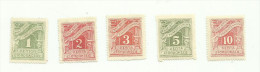 Grèce Timbre Taxe N°65 à 70, 73, 81, 82, 85, 91 à 94 Côte 3.85 Euros - Used Stamps