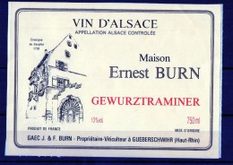 GEWURTZTRAMINER - Ernest Burn - Gewurztraminer