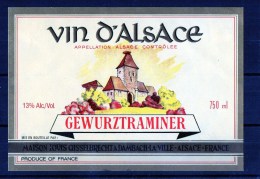 GEWURTZTRAMINER -Louis Gisselbrecht - Gewurztraminer