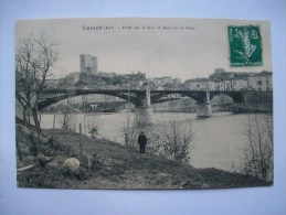 Ma Réf: 82-17-38.            LUZECH    Pont Sur Le Lot Et Quai De La Gare. - Luzech