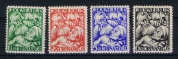 Suriname: NVPH 141-144 MH/*, 1929 - Suriname ... - 1975